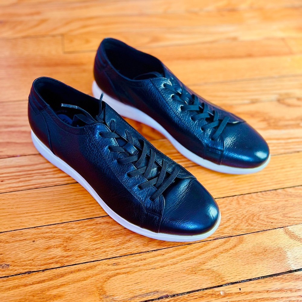 Kenneth Cole New York Rocketpod Men's Leather Sneakers - Black, Size 11